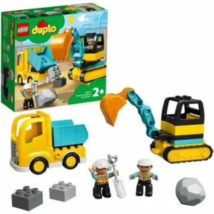 Playset Lego DUPLO Construction 10931 Le camion et la pelleteuse. SUPERDISCOUNT FRANCE