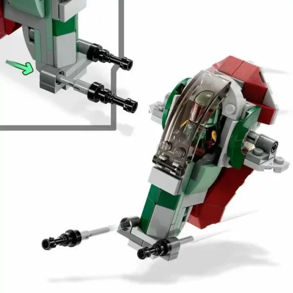 Playset Lego Star-Wars 75344 Le vaisseau de Bobba Fett 85 pièces. SUPERDISCOUNT FRANCE