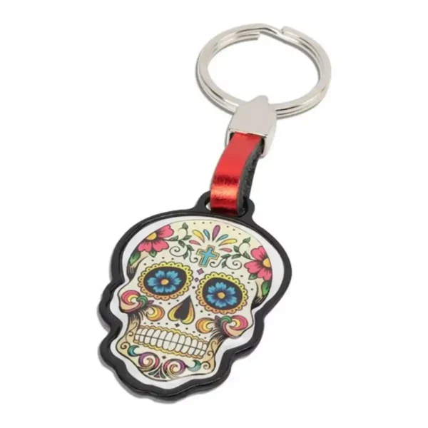 Porte cles catrina rouge_8385. DIAYTAR SENEGAL - L'Écrin de Vos Désirs Shopping. Parcourez notre boutique en ligne et explorez des produits minutieusement choisis pour répondre à vos envies les plus exigeantes.