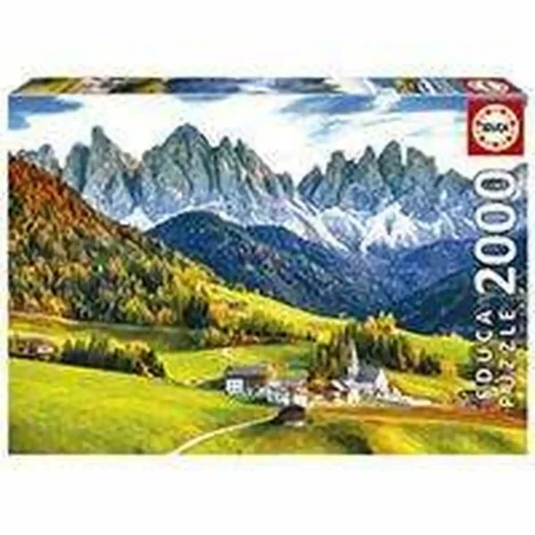 Puzzle Educa Automne dans les Dolomites 2000 Pièces. SUPERDISCOUNT FRANCE