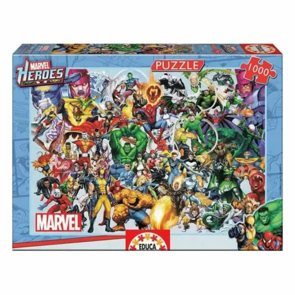 Puzzle marvel heroes educa 1000 pcs _3151. DIAYTAR SENEGAL - Votre Destination pour un Shopping Réfléchi. Découvrez notre gamme variée et choisissez des produits qui correspondent à vos valeurs et à votre style de vie.