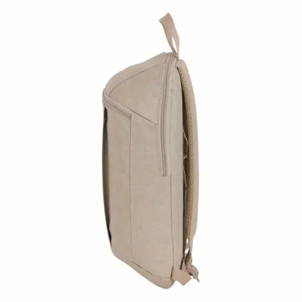 Sac à dos décontracté Safta Beige. SUPERDISCOUNT FRANCE