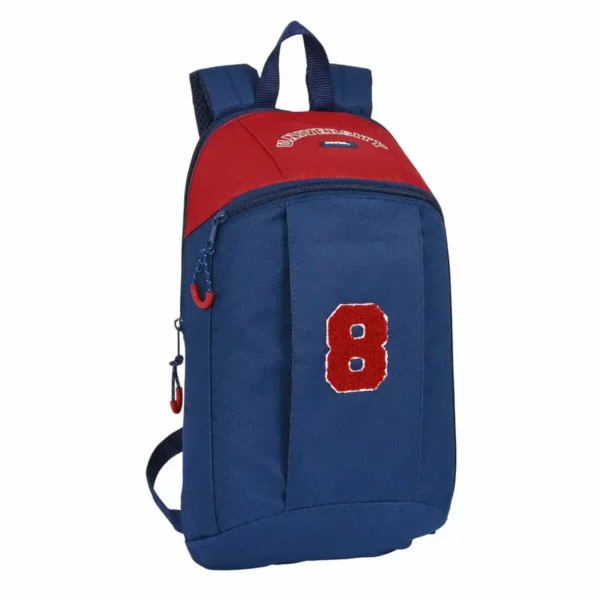 Sac enfant Safta University Mini Rouge Bleu Marine (22 x 39 x 10 cm). SUPERDISCOUNT FRANCE