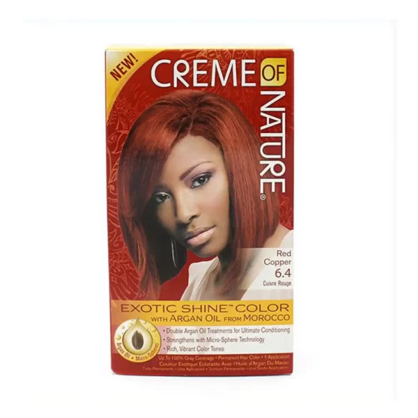 Teinture permanente argan color creme of nature rouge cuivre 6 4_5536. DIAYTAR SENEGAL - Où Chaque Produit a son Histoire. Découvrez notre gamme de produits, chacun portant en lui le récit de l'artisanat et de la passion, pour vous offrir une expérience de shopping authentique.