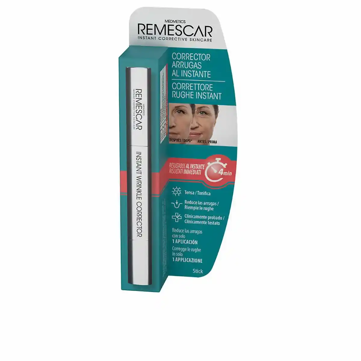 Anti rides yeux remescar stick soin correcteur instantane 4 ml _9814. Bienvenue sur DIAYTAR SENEGAL - Votre Destination Shopping à la Sénégalaise. Explorez notre boutique en ligne et découvrez une gamme variée de produits qui capturent l'esprit du Sénégal.