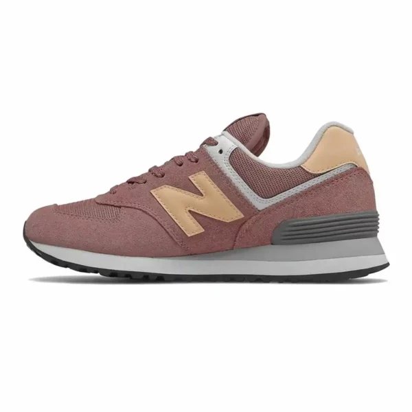 Baskets casual femme New Balance 574 Marron. SUPERDISCOUNT FRANCE