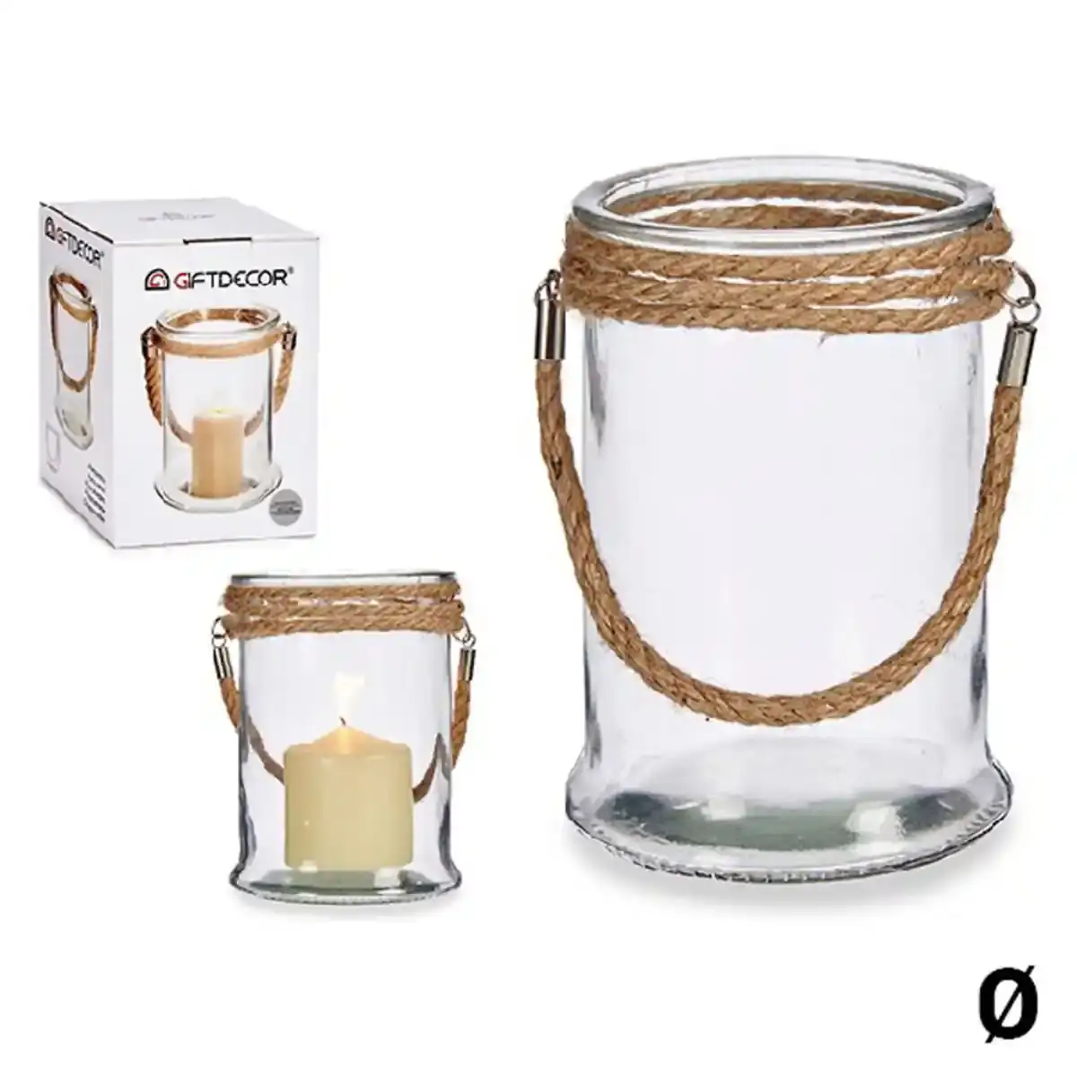 Bougeoir cristal transparent seagrass_5059. Découvrez DIAYTAR SENEGAL - Là où Votre Shopping Prend Vie. Plongez dans notre vaste sélection et trouvez des produits qui ajoutent une touche spéciale à votre quotidien.