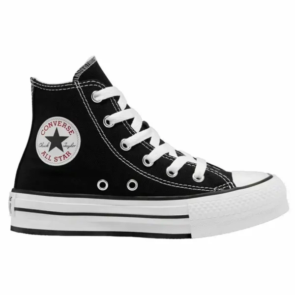 Chaussures de sport pour enfants Converse Chuck Taylor All Star Noir. SUPERDISCOUNT FRANCE