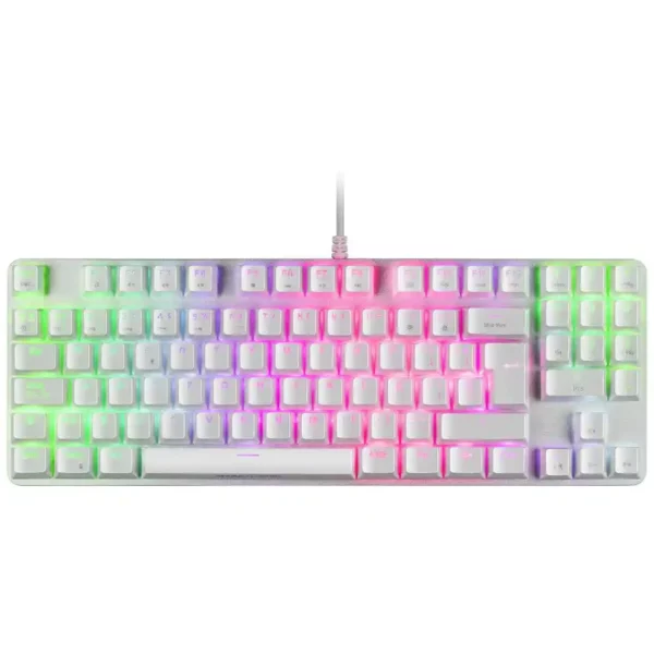 Clavier Mars Gaming MKRVOPROWBES Blanc. SUPERDISCOUNT FRANCE