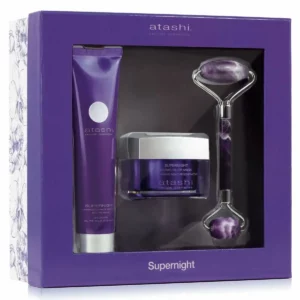 Coffret cosmetique atashi supernight 3 pieces_4849. DIAYTAR SENEGAL - Là où la Découverte est au Rendez-vous. Plongez dans notre catalogue et trouvez des articles qui éveilleront votre curiosité et élargiront vos horizons.