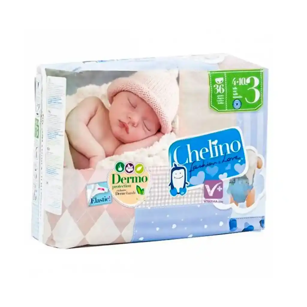 Couches jetables Chelino (36 uds). SUPERDISCOUNT FRANCE