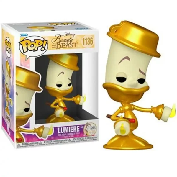 Figurines de collection Funko POP La Belle & la Bête 1136 Lumiere. SUPERDISCOUNT FRANCE