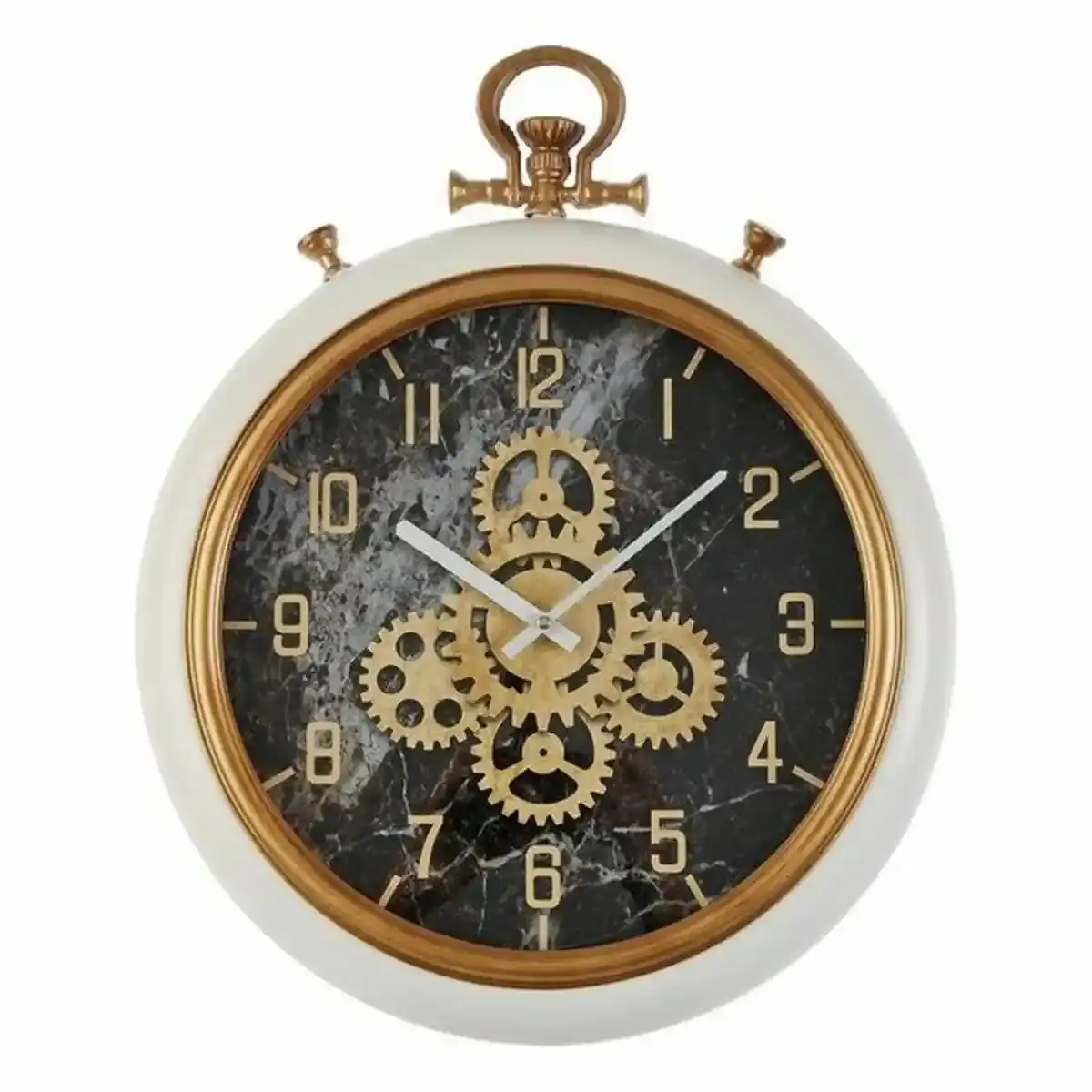 Horloge murale versa metal 42 x 8 x 54 cm _1159. Bienvenue chez DIAYTAR SENEGAL - Où le Shopping Rencontre la Qualité. Explorez notre sélection soigneusement conçue et trouvez des produits qui définissent le luxe abordable.