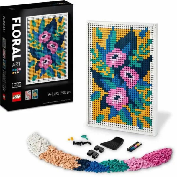 Jeu de construction Lego ART 31207 L'art floral. SUPERDISCOUNT FRANCE