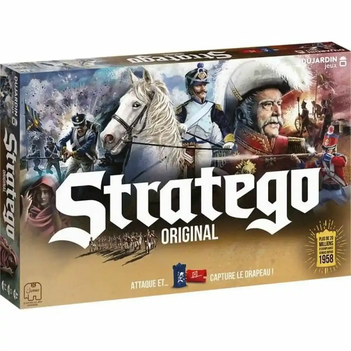 Jeu de société Dujardin Stratego Original 3.0 Jumbo (FR). SUPERDISCOUNT FRANCE