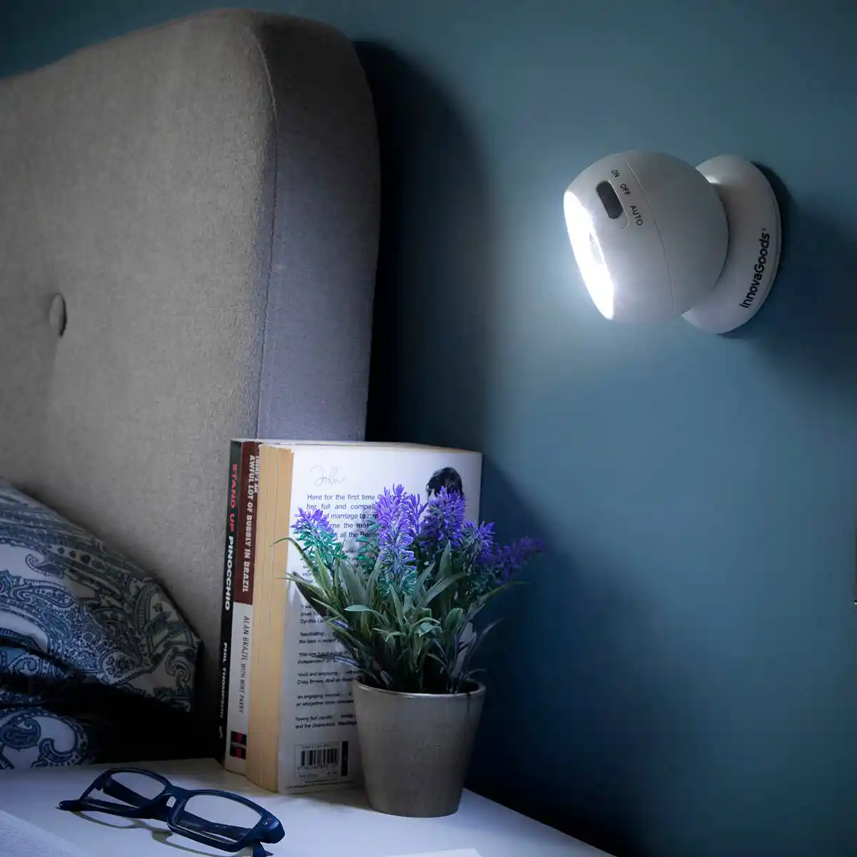 Eclairage LED pour WC / Capteur de Mouvement Luminaire pour