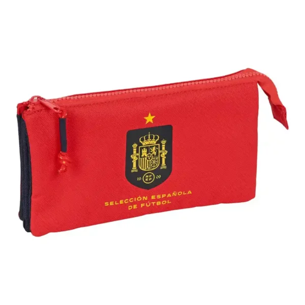 Mallette scolaire RFEF Rouge Bleu (22 x 12 x 3 cm). SUPERDISCOUNT FRANCE