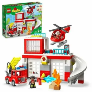 Playset Lego 10970 DUPLO La caserne de pompiers et l'hélicoptère (117 pièces). SUPERDISCOUNT FRANCE
