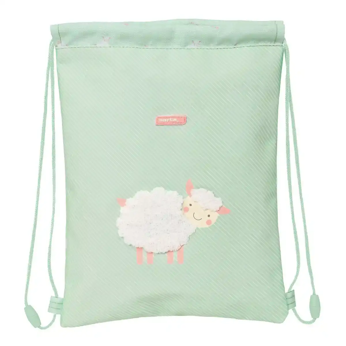 Sac à Dos à Cordes Safta Ovejita Vert (26 x 34 x 1 cm). SUPERDISCOUNT FRANCE