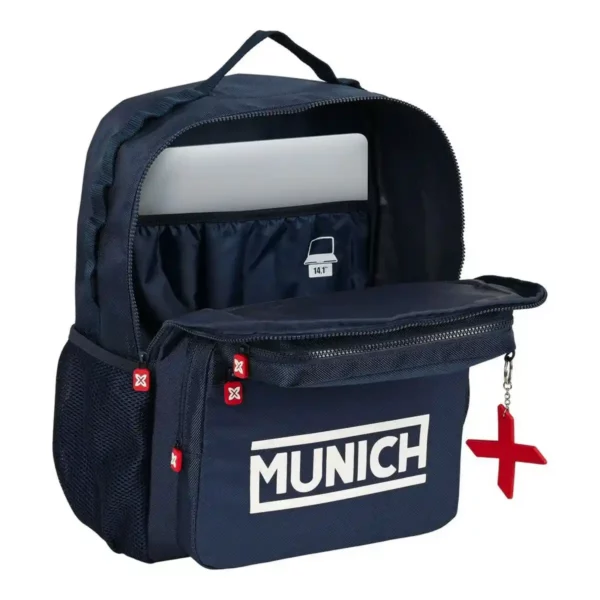 Sac à dos pour ordinateur portable Munich Storm bleu marine (33 x 42 x 16 cm). SUPERDISCOUNT FRANCE