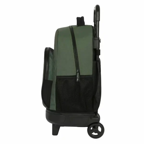 Sac à dos scolaire à roulettes BlackFit8 Gradient Black Military green (33 x 45 x 22 cm). SUPERDISCOUNT FRANCE