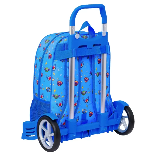 Sac à dos scolaire à roulettes SuperThings Serie 7 Bleu Multicolore 14 L. SUPERDISCOUNT FRANCE