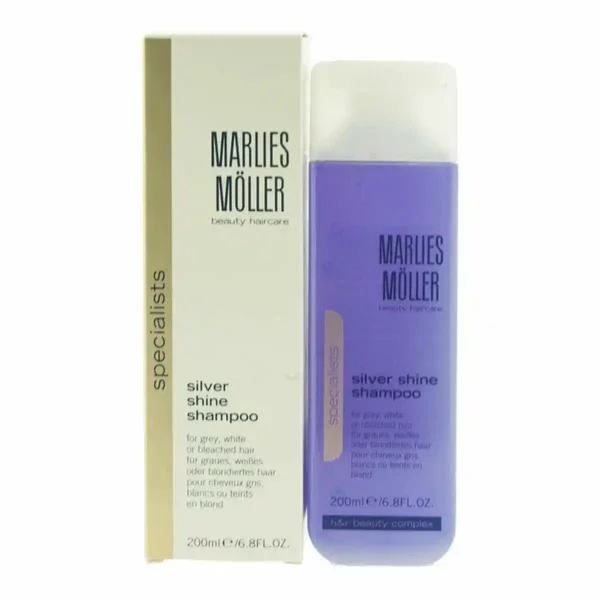 Shampooing neutralisant de couleur silver shine marlies moller 200 ml _7579. DIAYTAR SENEGAL - L'Art de Magasiner sans Frontières. Parcourez notre vaste sélection d'articles et trouvez tout ce dont vous avez besoin, du chic à l'authentique, du moderne au traditionnel.