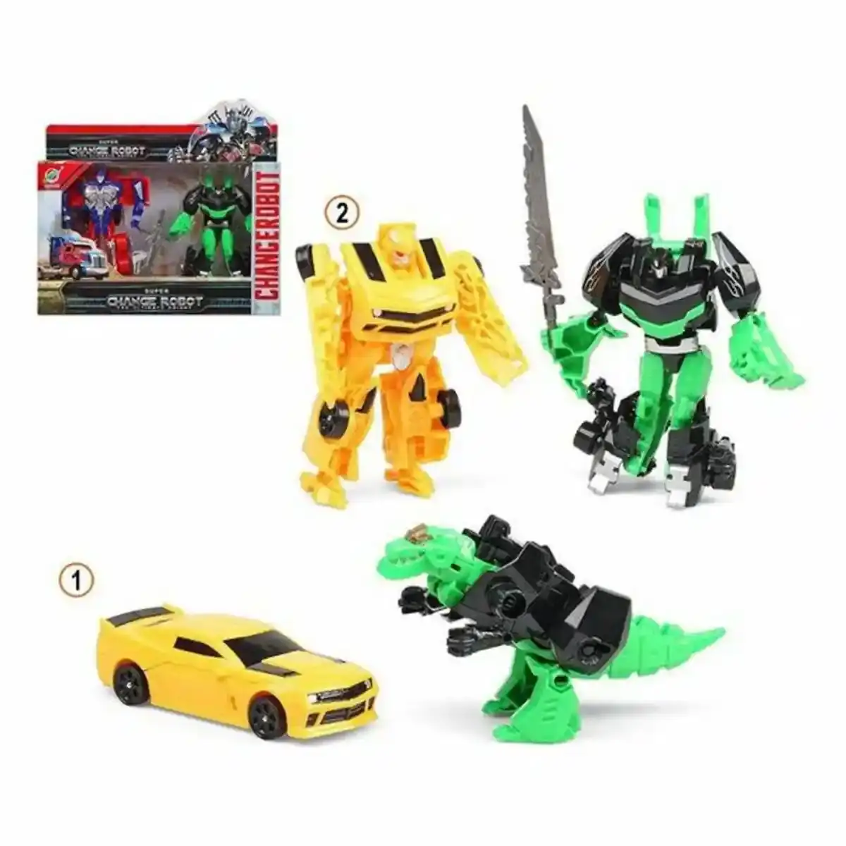 Super Robot Transformable 111599. SUPERDISCOUNT FRANCE