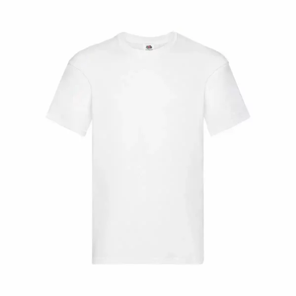 T-Shirt Unisexe Manches Courtes 141332 100% coton Blanc (120 Unités). SUPERDISCOUNT FRANCE