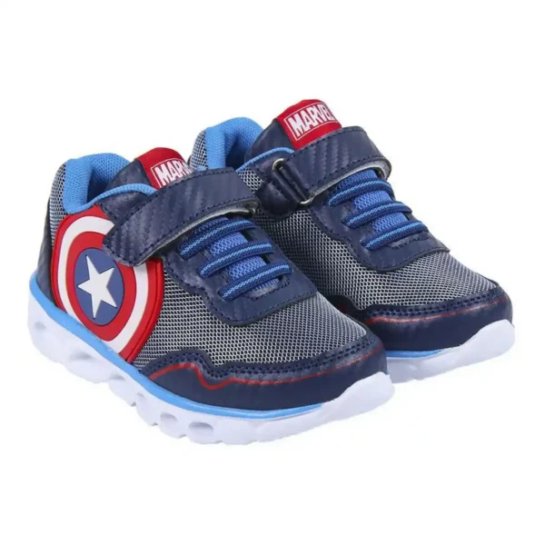 LED Trainers The Avengers Bleu. SUPERDISCOUNT FRANCE