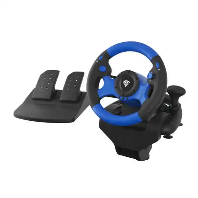 Volant Racing Gaming Genesis SEABORG 350 Bleu. SUPERDISCOUNT FRANCE