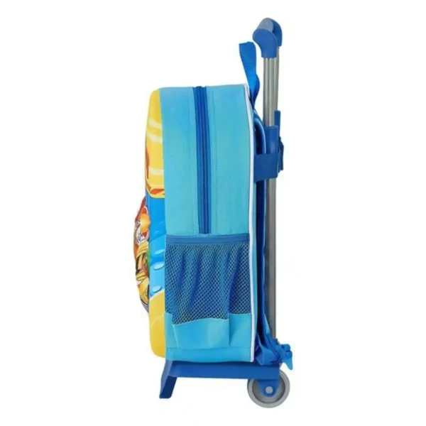 Cartable 3D à Roulettes SuperThings Bleu Clair. SUPERDISCOUNT FRANCE