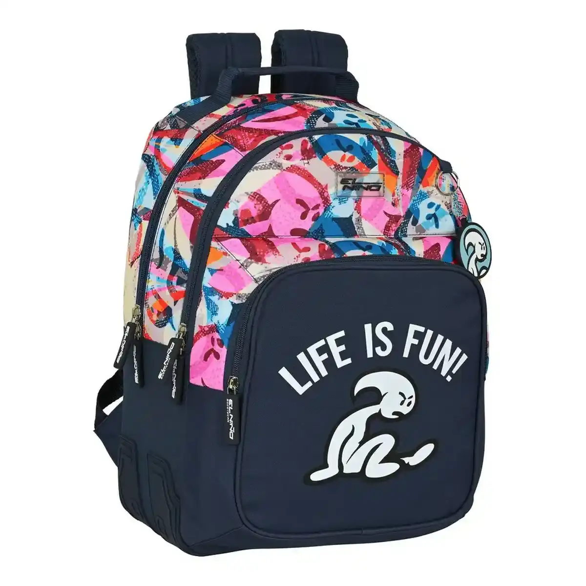 Cartable El Niño Life is fun Multicolore (32 x 42 x 15 cm). SUPERDISCOUNT FRANCE
