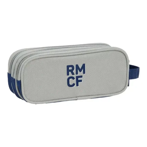 Cas scolaire Real Madrid C.F. Gris Pierre Bleu Marine (21 x 8,5 x 7 cm). SUPERDISCOUNT FRANCE