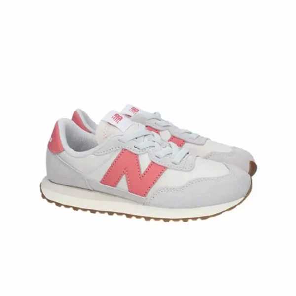 Chaussures de sport pour enfants New Balance 237 Bungee Blanc. SUPERDISCOUNT FRANCE