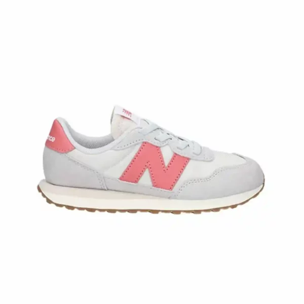 Chaussures de sport pour enfants New Balance 237 Bungee Blanc. SUPERDISCOUNT FRANCE