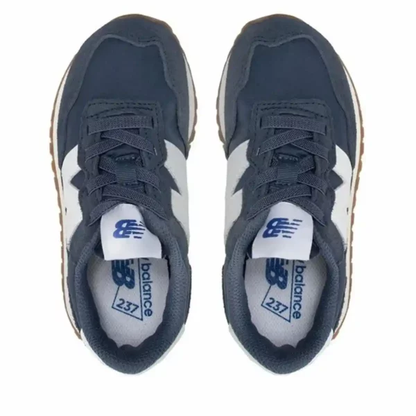 Chaussures de sport pour enfants New Balance 237 Bungee Bleu foncé. SUPERDISCOUNT FRANCE