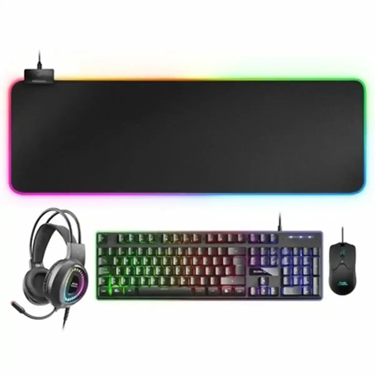 Clavier avec souris de jeu Mars Gaming MCPXES. SUPERDISCOUNT FRANCE