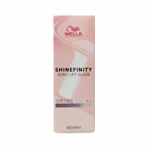 Coloration permanente wella shinefinity no 08 98 60 ml _6318. DIAYTAR SENEGAL - Où la Qualité et la Diversité Fusionnent. Explorez notre boutique en ligne pour découvrir une gamme variée de produits qui incarnent l'excellence et l'authenticité.