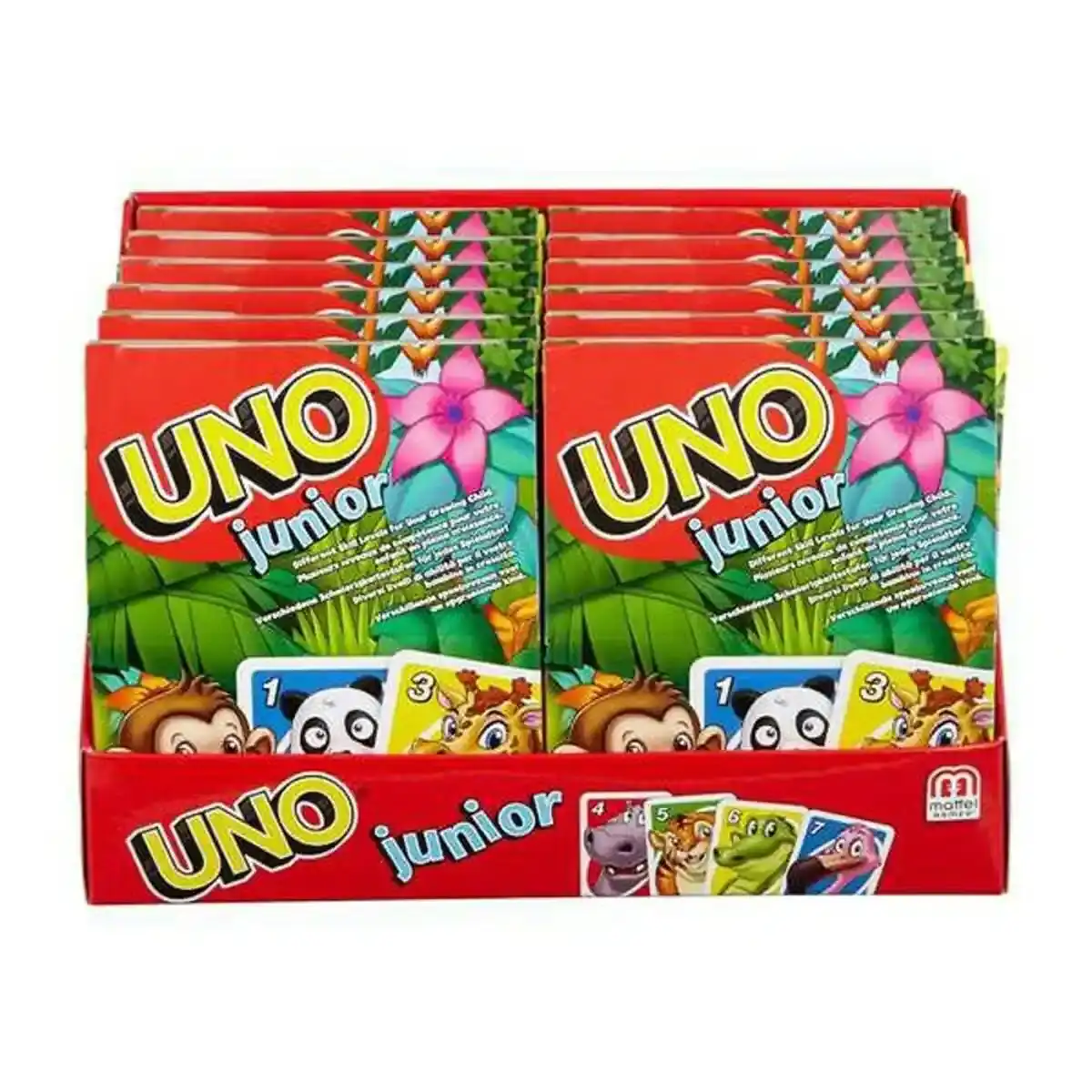 Jeu de cartes Mattel UNO Junior animaux. SUPERDISCOUNT FRANCE