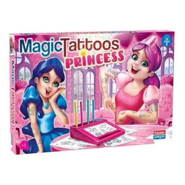 Jeu éducatif Falomir Tattoos Princess. SUPERDISCOUNT FRANCE