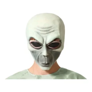 Masque Halloween Alien Vert. SUPERDISCOUNT FRANCE