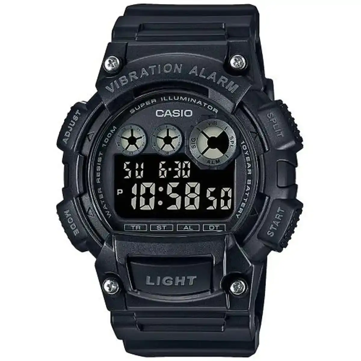 Montre Homme Casio W-735H-1BVEF (Ø 47 mm). SUPERDISCOUNT FRANCE