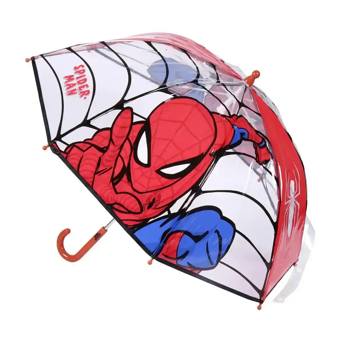Parapluie Spiderman 45 cm Rouge. SUPERDISCOUNT FRANCE