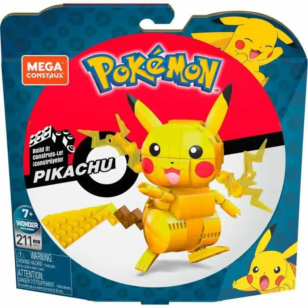 Playset Pokémon Pikachu (211 pièces). SUPERDISCOUNT FRANCE