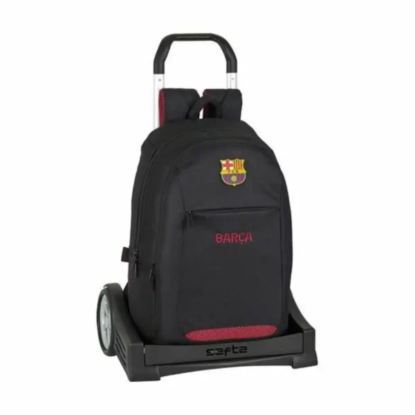 Sac à dos scolaire à roulettes Evolution F.C. Barcelona Black. SUPERDISCOUNT FRANCE