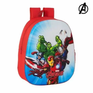 Sac enfant 3D The Avengers Rouge. SUPERDISCOUNT FRANCE