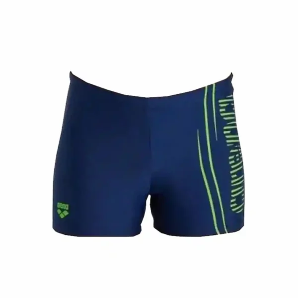 Short de Bain Garçon Arena Swim Graphic Bleu Marine. SUPERDISCOUNT FRANCE