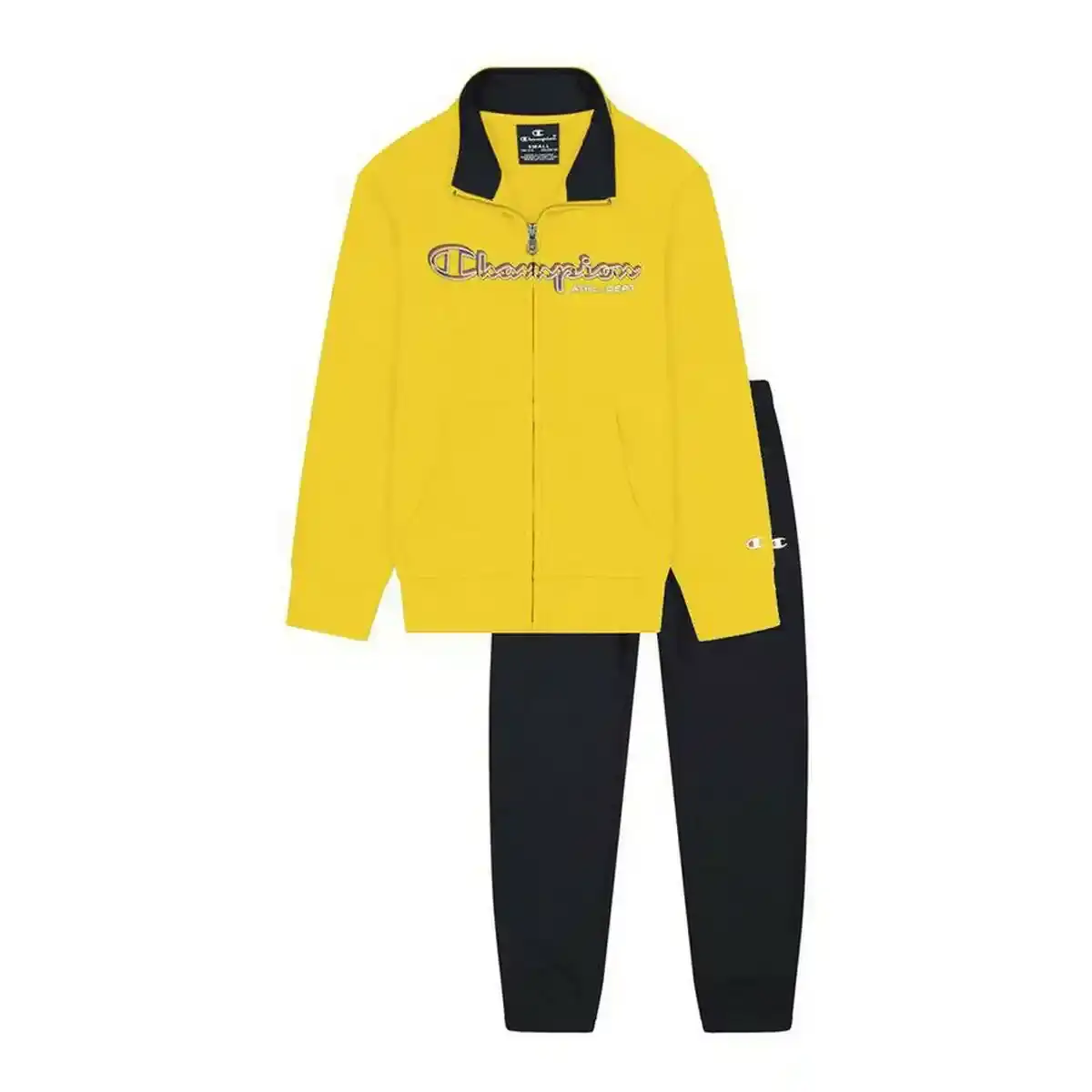 Survêtement Enfant Champion Full Zip Boy Jaune. SUPERDISCOUNT FRANCE
