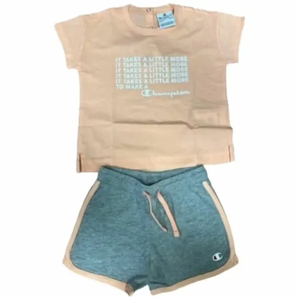 Tenue de sport enfant Champion Baby Beige. SUPERDISCOUNT FRANCE